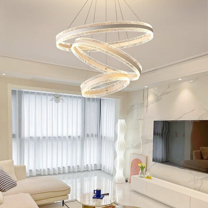 Modern Halo Ring LED Chandelier