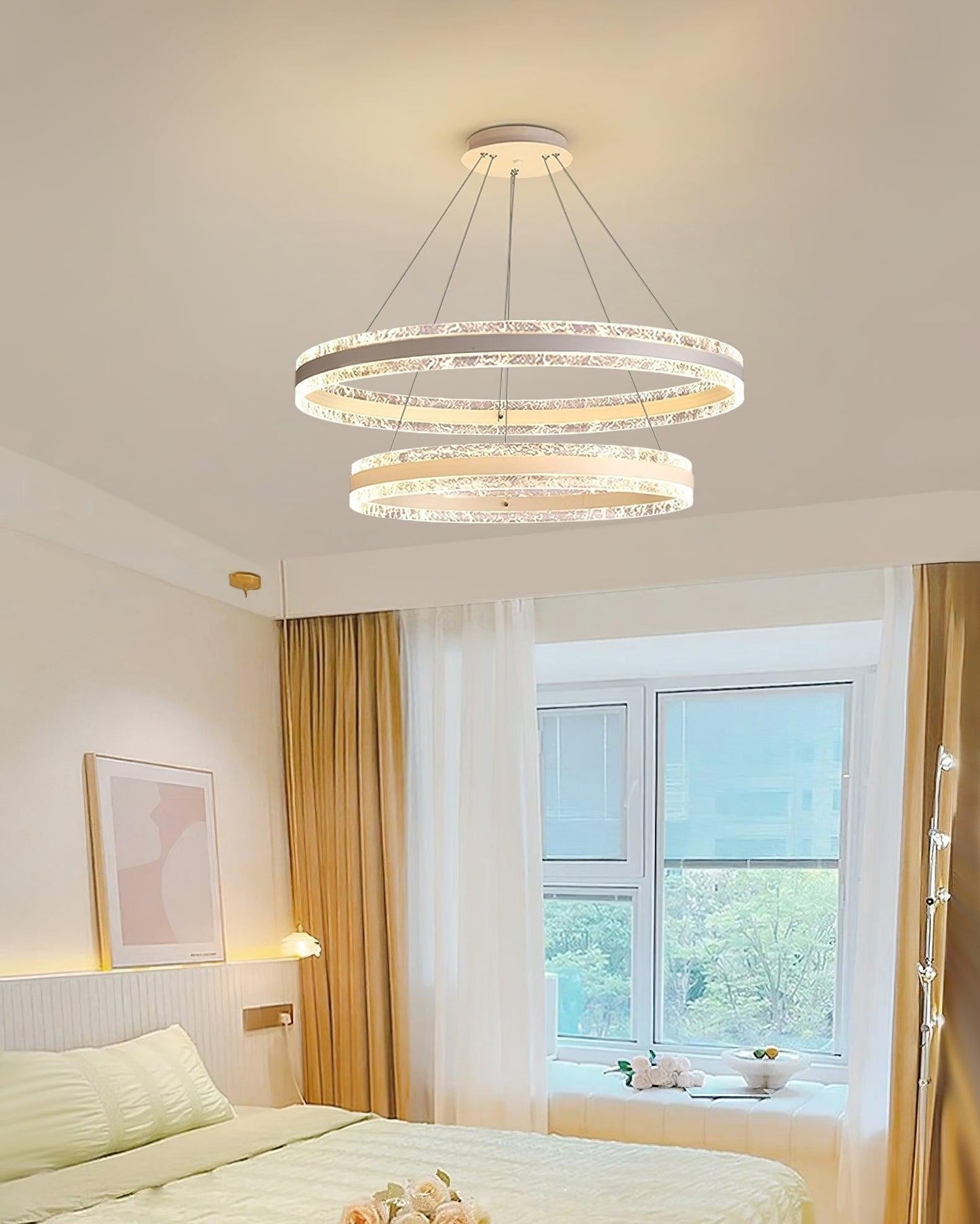 Modern Halo Ring LED Chandelier