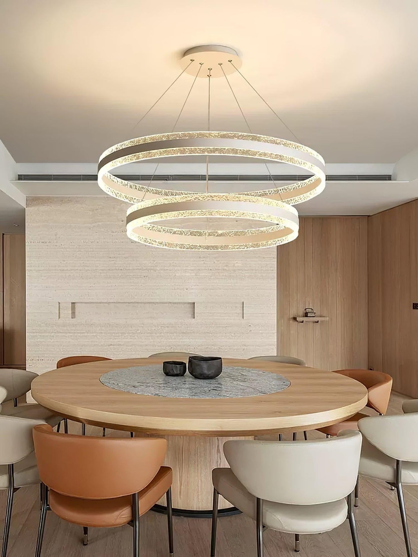 Modern Halo Ring LED Chandelier
