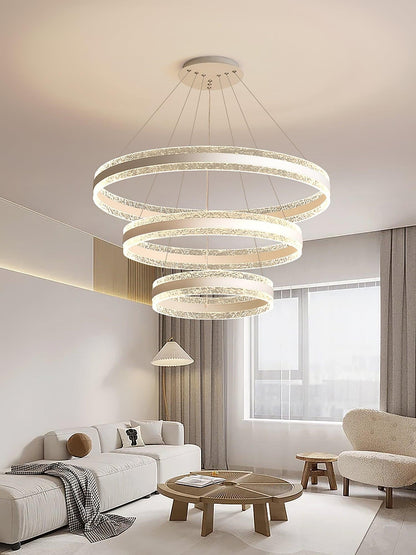 Modern Halo Ring LED Chandelier