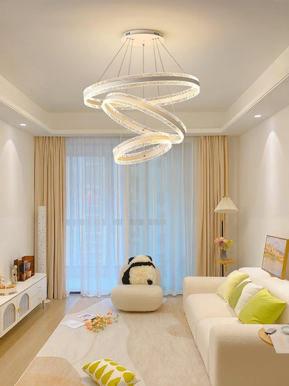 Modern Halo Ring LED Chandelier