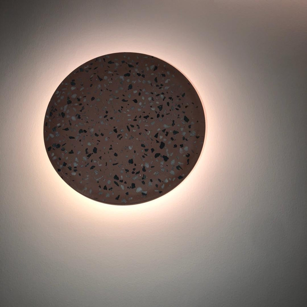 Pin Terrazzo Disc Wall Light