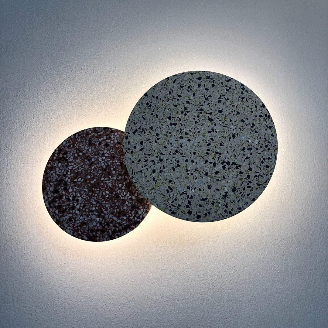 Pin Terrazzo Disc Wall Light