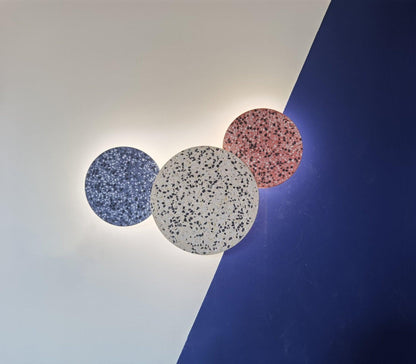 Pin Terrazzo Disc Wall Light