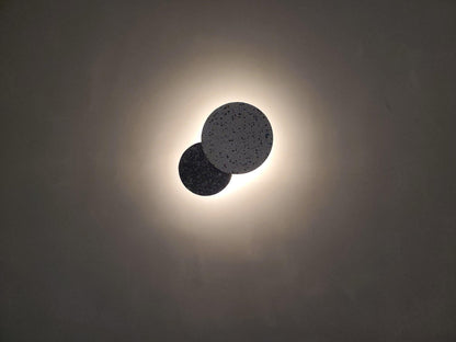 Pin Terrazzo Disc Wall Light