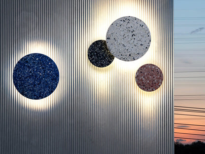 Pin Terrazzo Disc Wall Light
