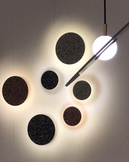 Pin Terrazzo Disc Wall Light