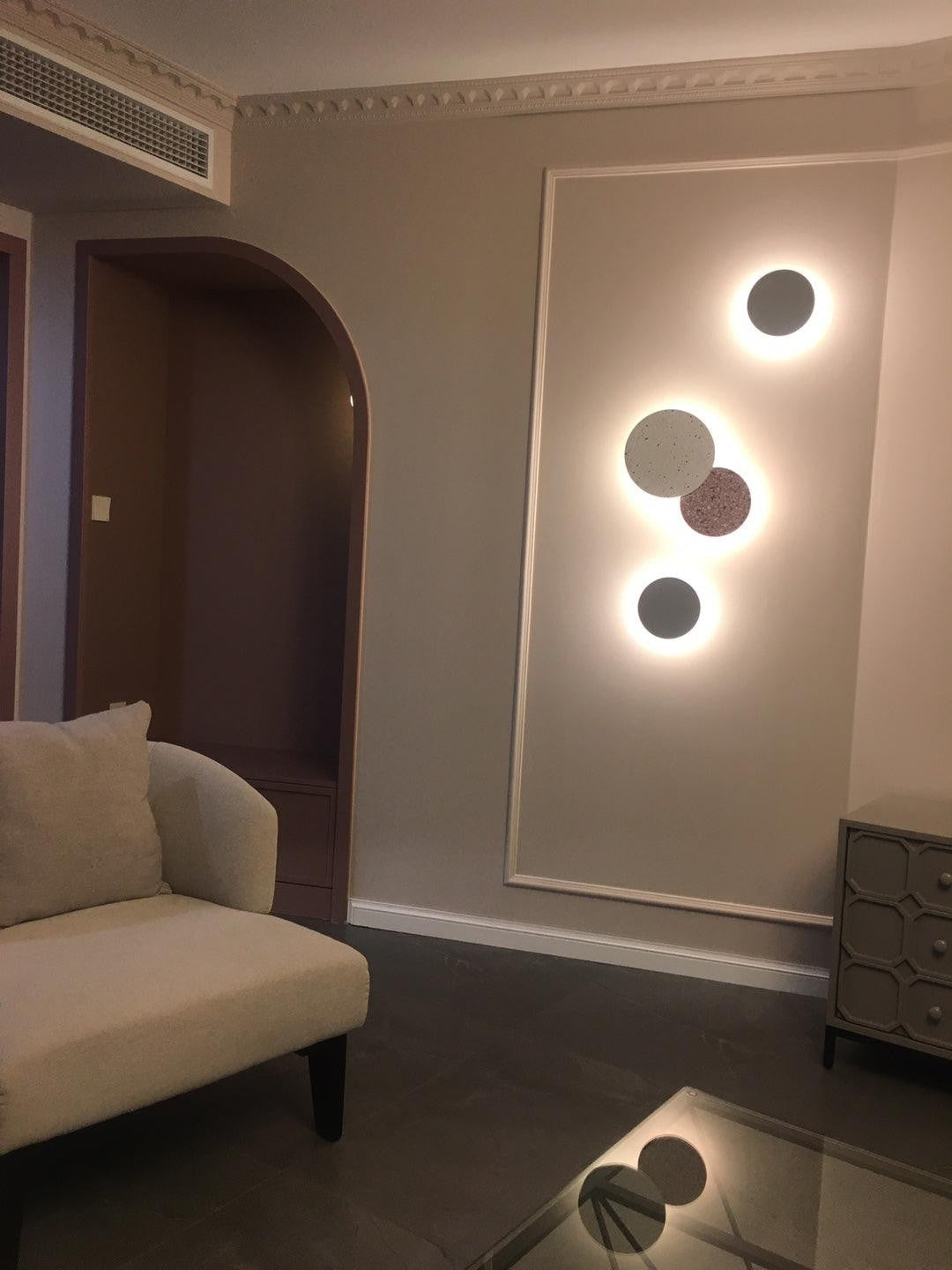 Pin Terrazzo Disc Wall Light