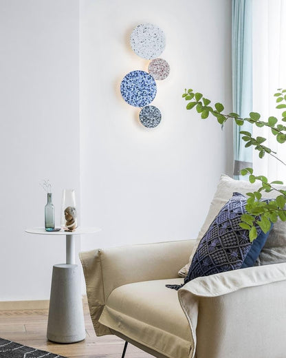 Pin Terrazzo Disc Wall Light
