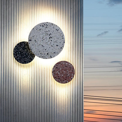 Pin Terrazzo Disc Wall Light