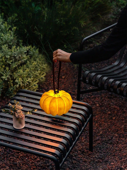 Portable Pumpkin Glow Table Lamp