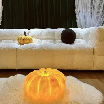 Portable Pumpkin Glow Table Lamp