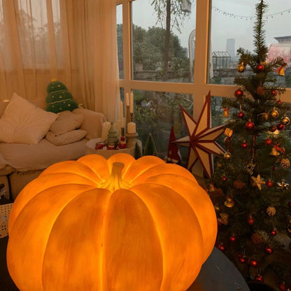 Portable Pumpkin Glow Table Lamp