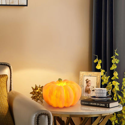 Portable Pumpkin Glow Table Lamp