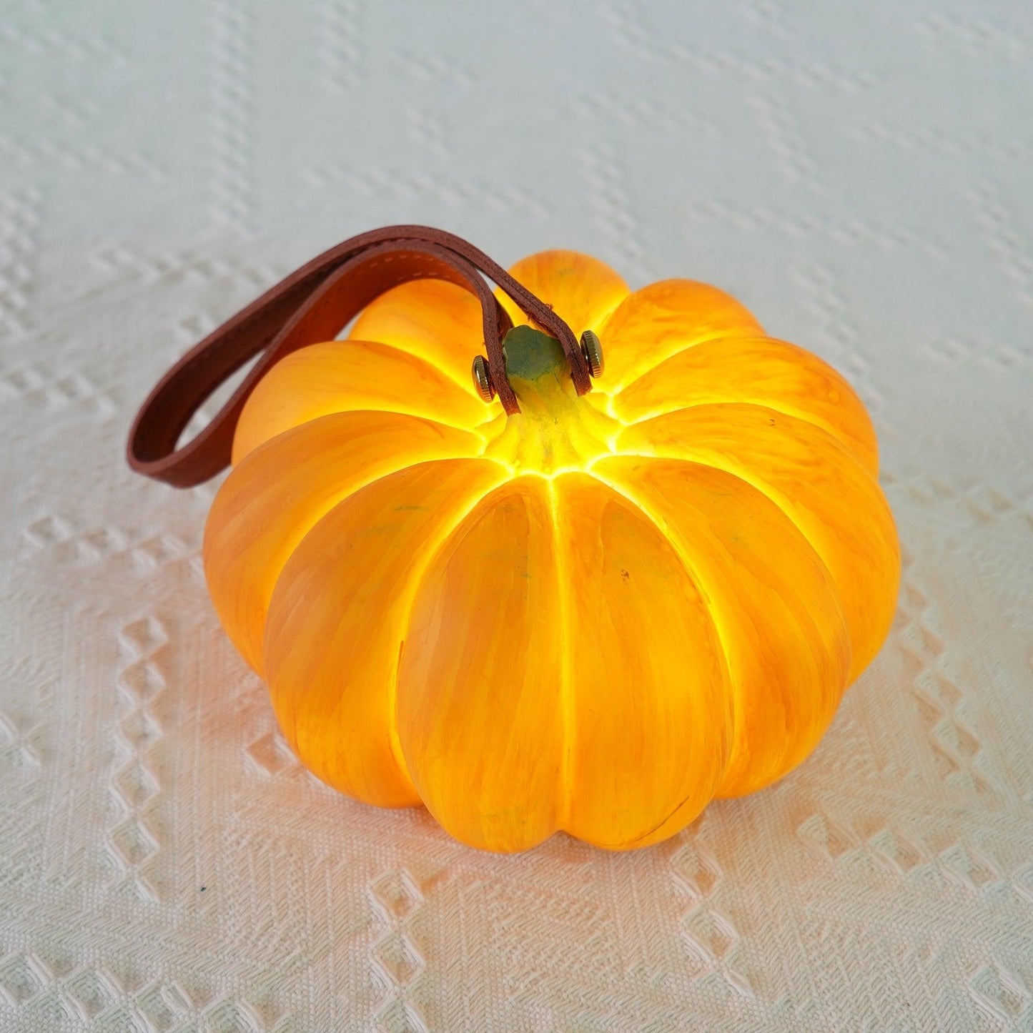 Portable Pumpkin Glow Table Lamp