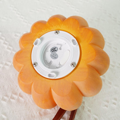 Portable Pumpkin Glow Table Lamp