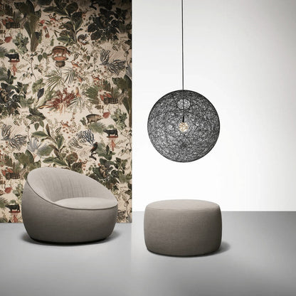 Spherical Woven Modern Pendant Light