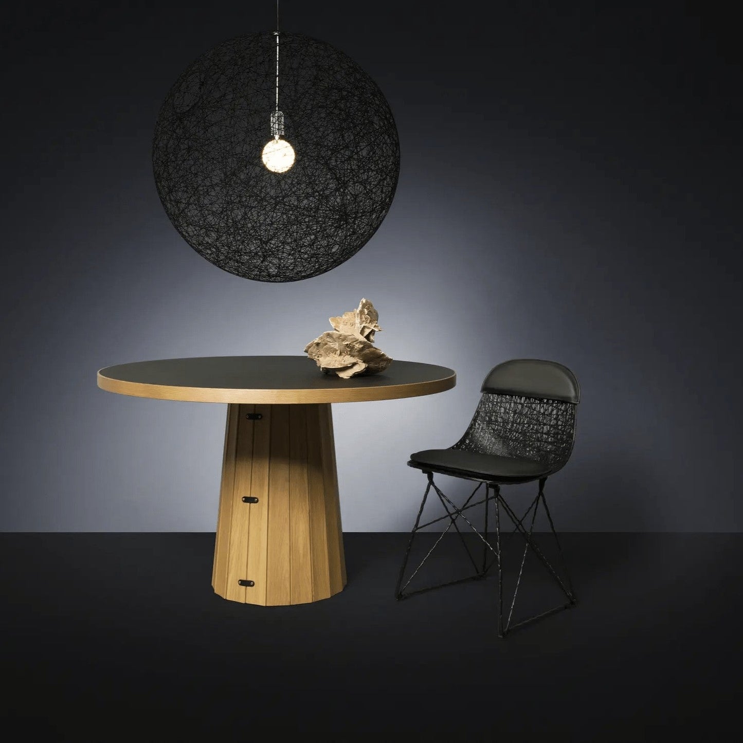Spherical Woven Modern Pendant Light