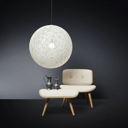 Spherical Woven Modern Pendant Light
