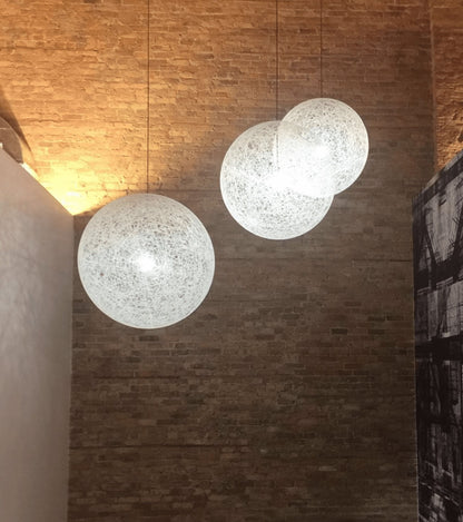 Spherical Woven Modern Pendant Light