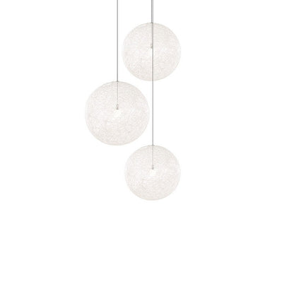 Spherical Woven Modern Pendant Light