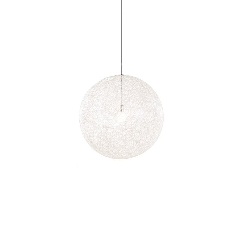 Spherical Woven Modern Pendant Light