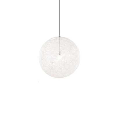 Spherical Woven Modern Pendant Light