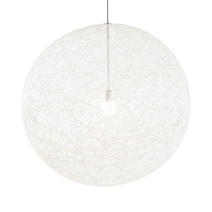 Spherical Woven Modern Pendant Light
