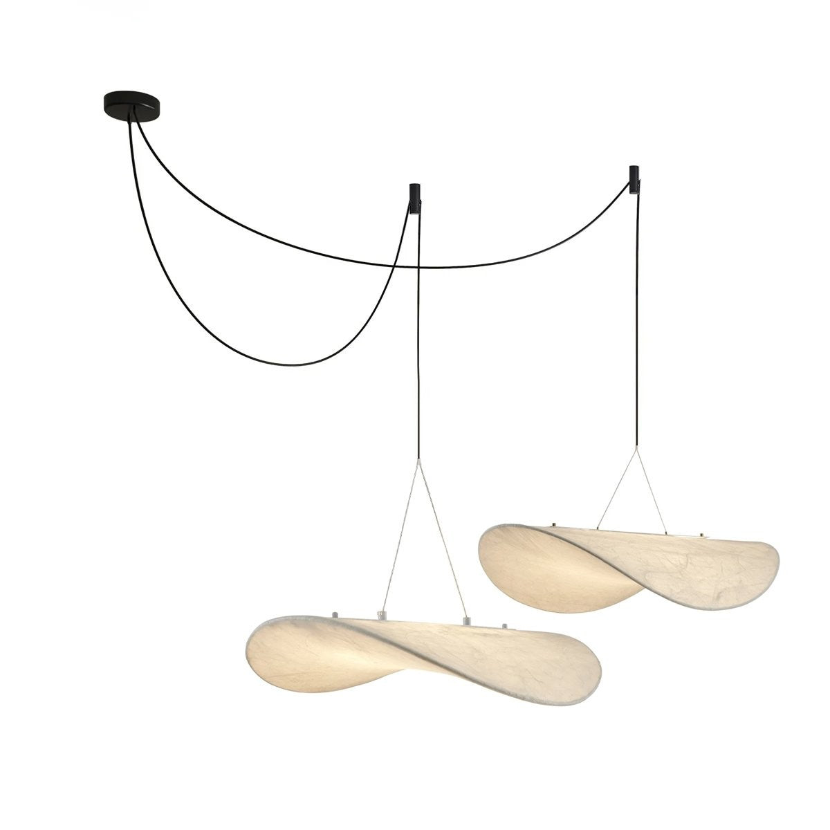 Tense Silk Cloud Pendant Light