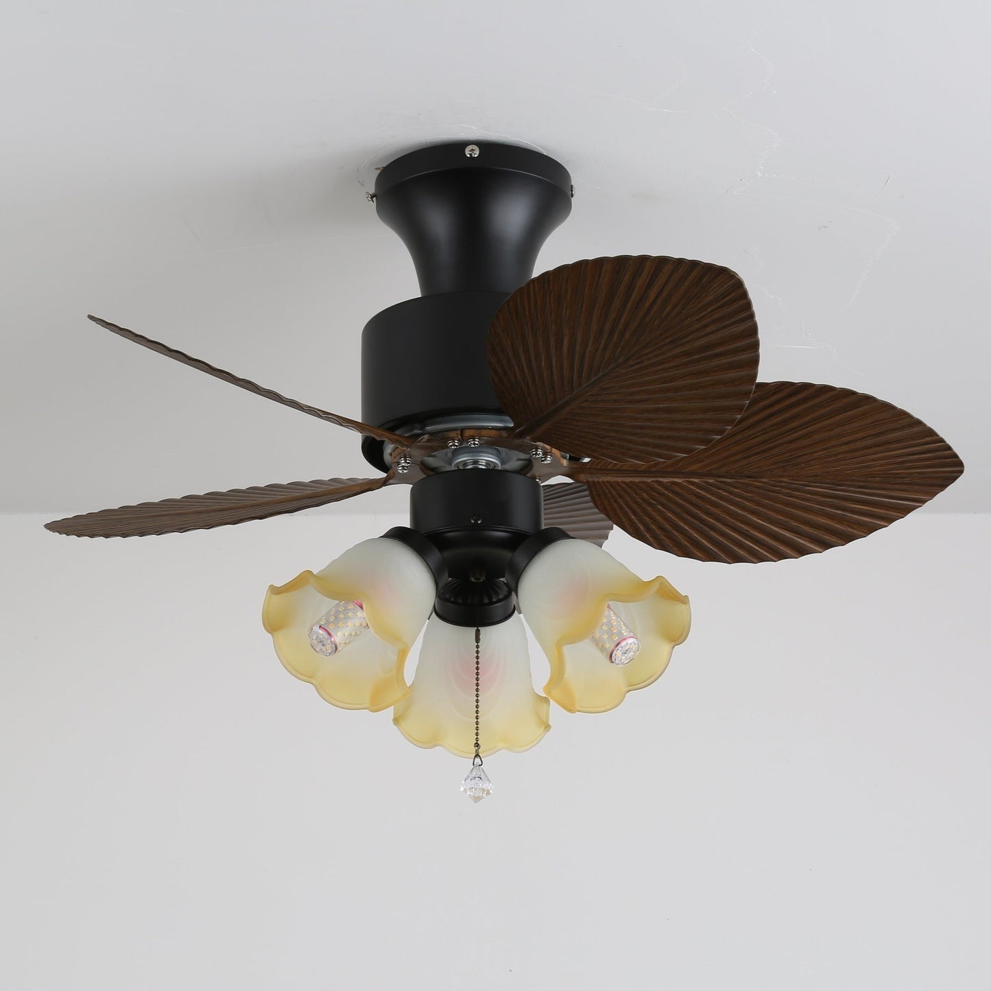 Tropica Palm Breeze Ceiling Fan Light